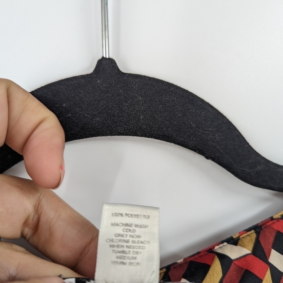 LOFT Tie Front Short Sleeve Top - Picture 3 of 5